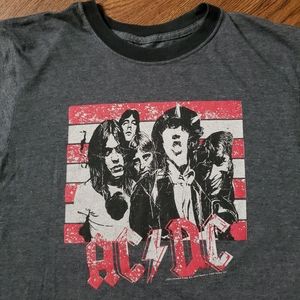 AC/DC Band Members Photo 2006 Ringer M T-Shirt